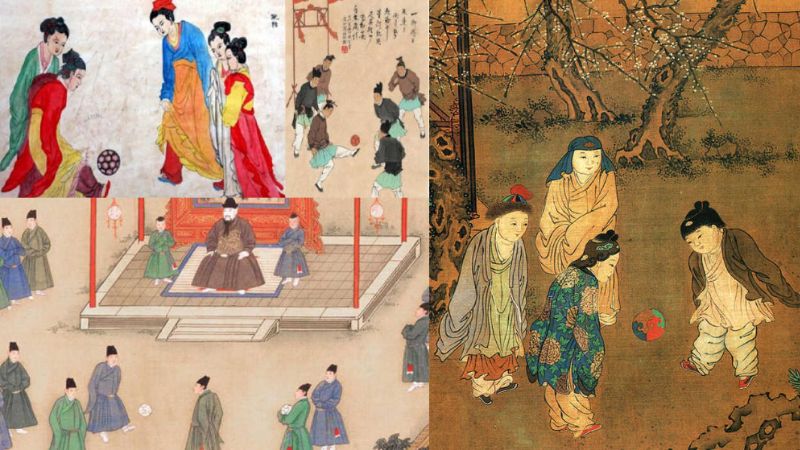 Lịch sử bóng đá thé giới có nguồn từ triều đại nhà Hán ở Trung Quốc