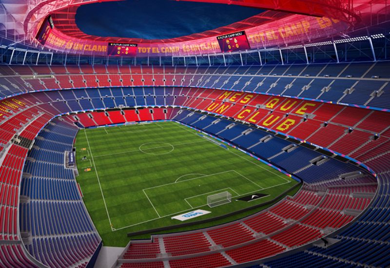 Sân vận động bóng đá lớn nhất thế giới - Sân Camp Nou